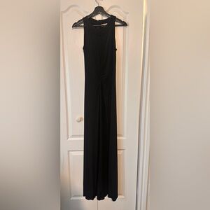 Elegant Black Sleeveless Dress